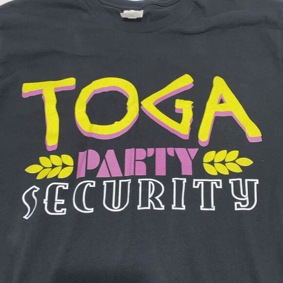 Toga Party Security. Toga Party Security Frat Greek Life Fraternity Graphic Tee - Picture 4 of 11